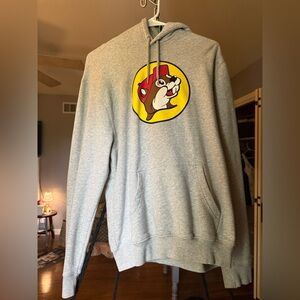 Bucee’s Gray Graphic Hoodie